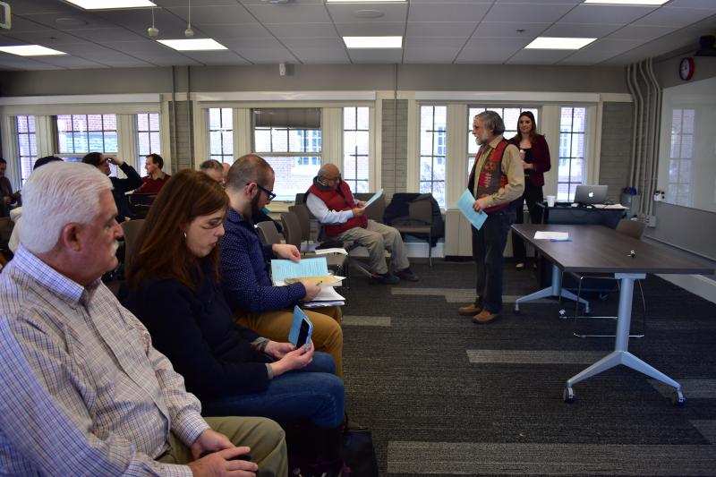 Greek linguistics workshop, taken by Marianna Katsoyannou